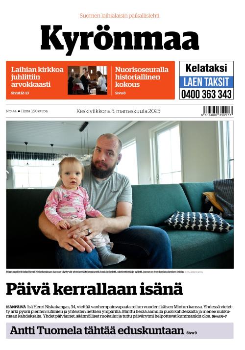 Kyrönmaa-lehti 5.11.2025
