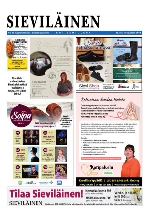 Sieviläinen 5.11.2025