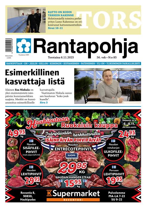 Rantapohja 6.11.2025