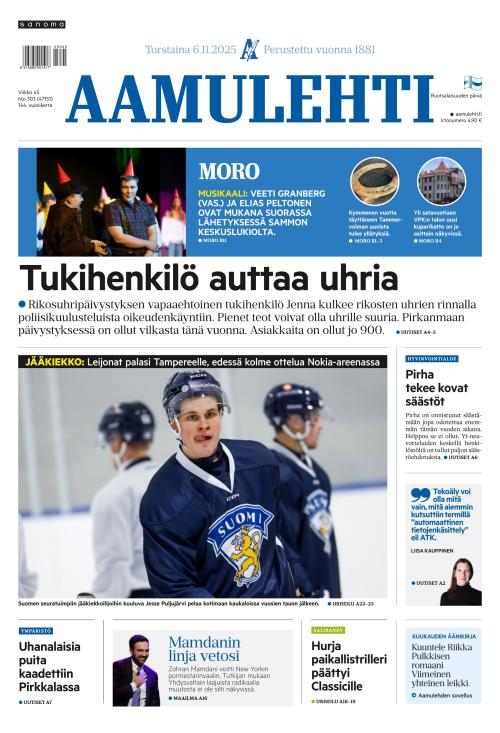 Aamulehti 6.11.2025