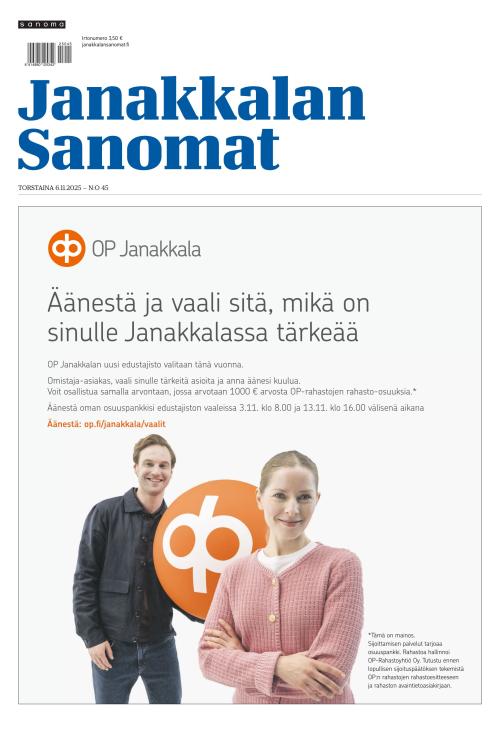 Janakkalan Sanomat 6.11.2025