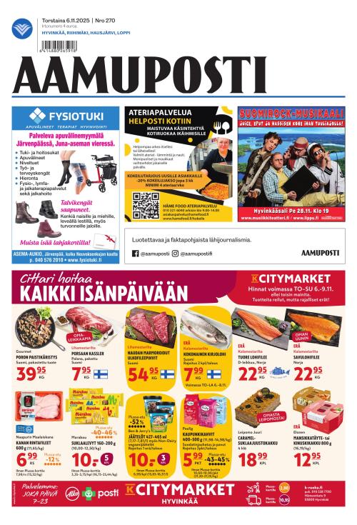 Aamuposti 6.11.2025