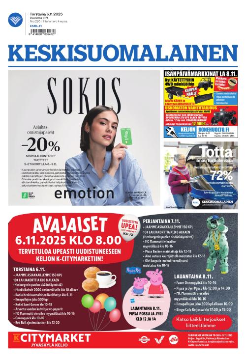 Keskisuomalainen 6.11.2025