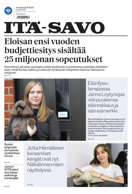 Itä-Savo 6.11.2025