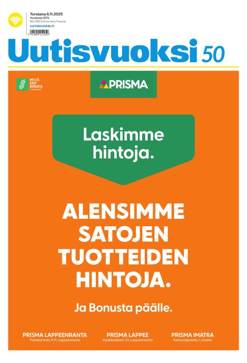 Uutisvuoksi 6.11.2025
