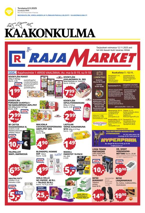 Kaakonkulma 6.11.2025