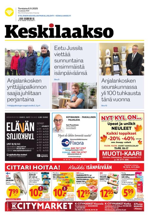 Keskilaakso 6.11.2025