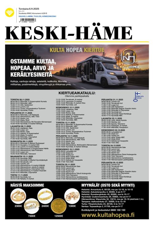 Keski-Häme 6.11.2025