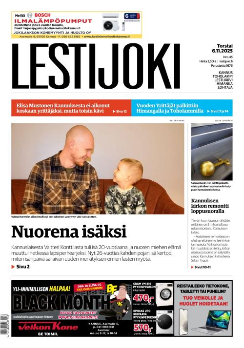 Lestijoki-lehti 6.11.2025