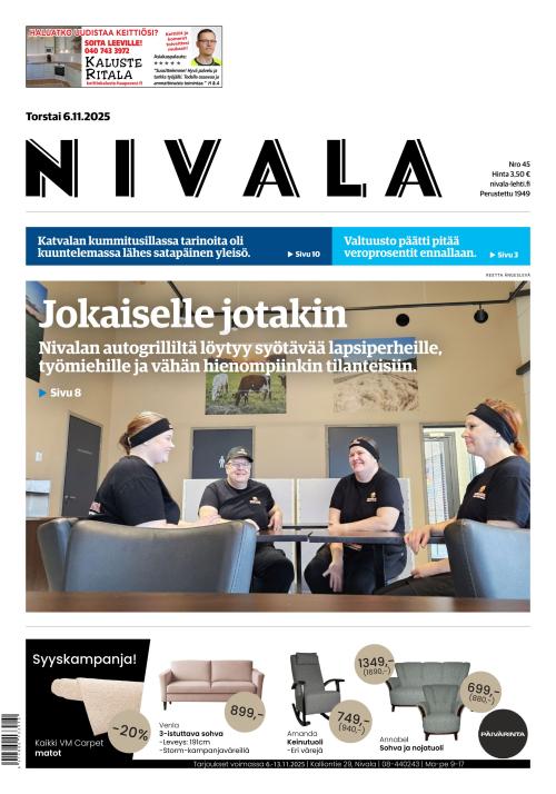 Nivala-lehti 6.11.2025