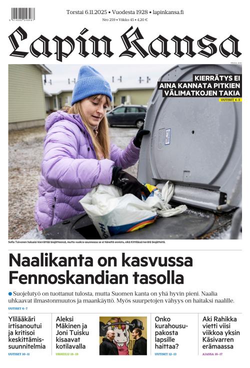 Lapin Kansa 6.11.2025