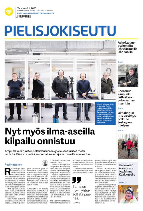 Pielisjokiseutu 6.11.2025