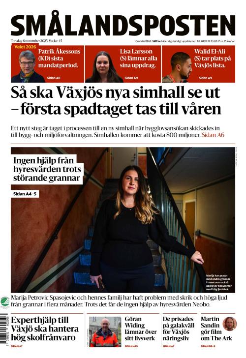 Smålandsposten 6.11.2025