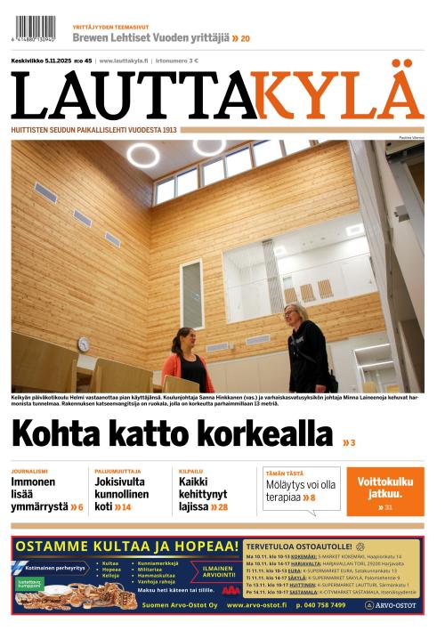Lauttakylä-lehti 5.11.2025