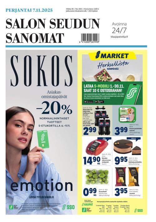 Salon Seudun Sanomat 7.11.2025