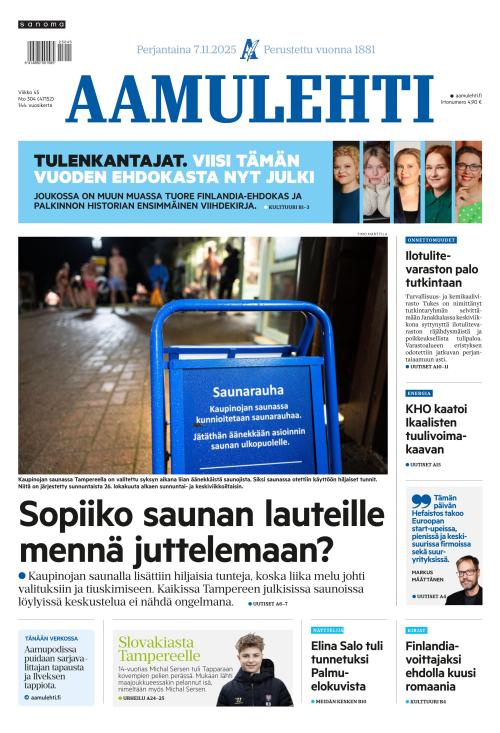 Aamulehti 7.11.2025