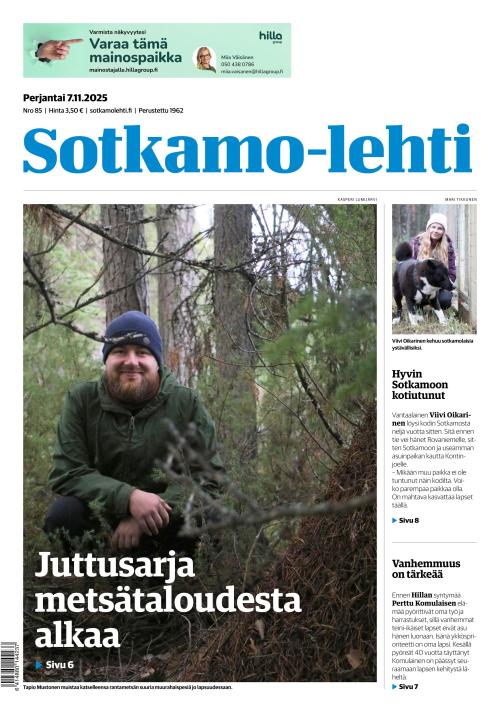Sotkamo-lehti 7.11.2025
