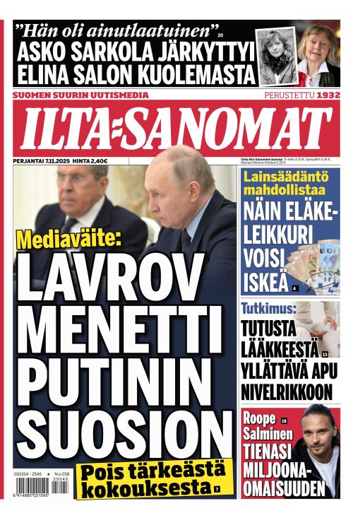 Ilta-Sanomat 7.11.2025