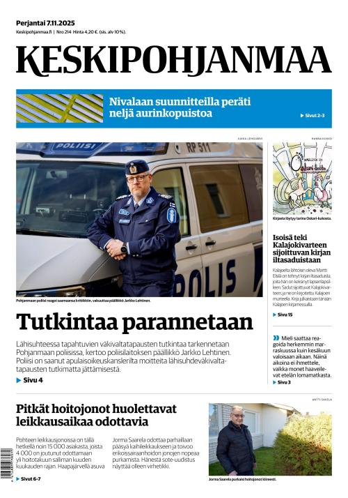 Keskipohjanmaa 7.11.2025