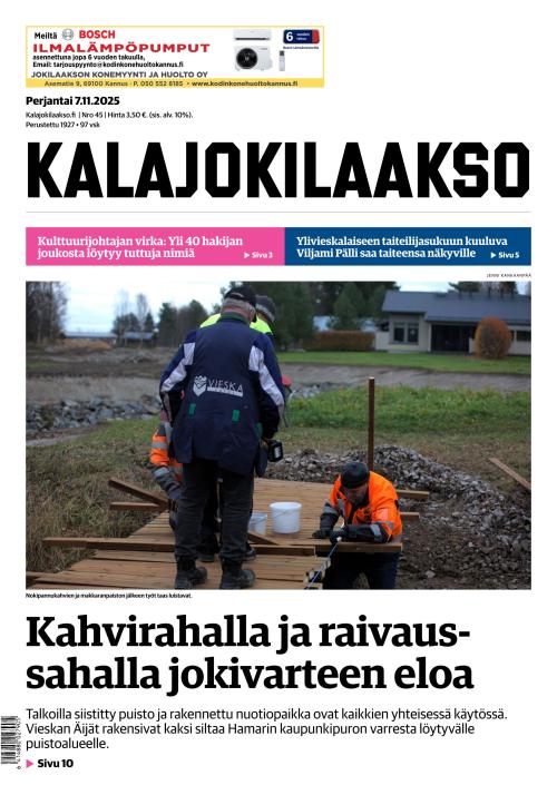 Kalajokilaakso ja Kalajaska 7.11.2025