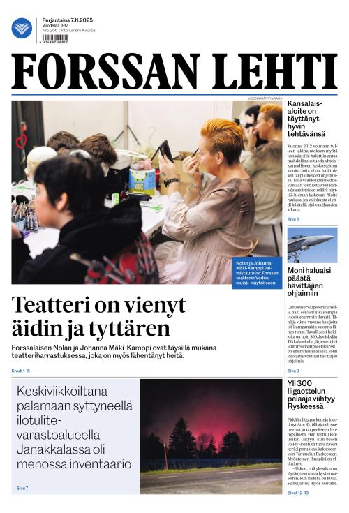 Forssan Lehti 7.11.2025
