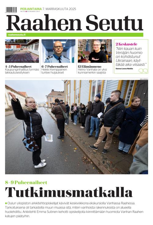 Raahen Seutu 7.11.2025