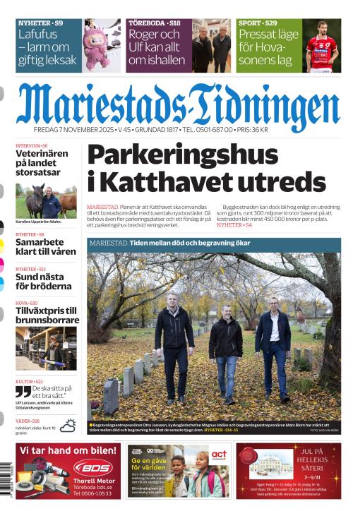 Mariestads-Tidningen 7.11.2025
