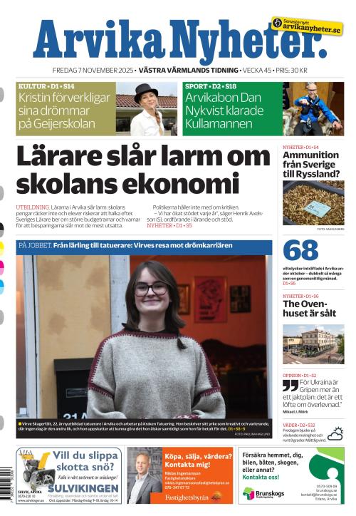 Arvika Nyheter 7.11.2025