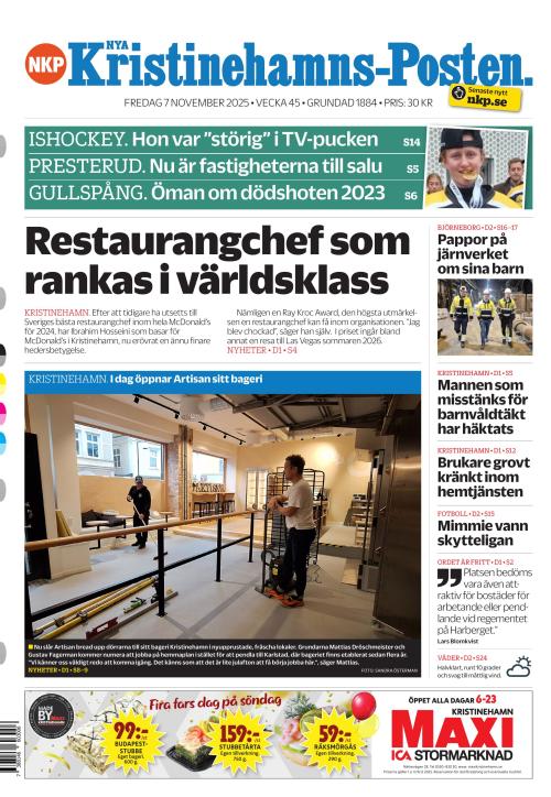 Nya Kristinehamns-Posten 7.11.2025
