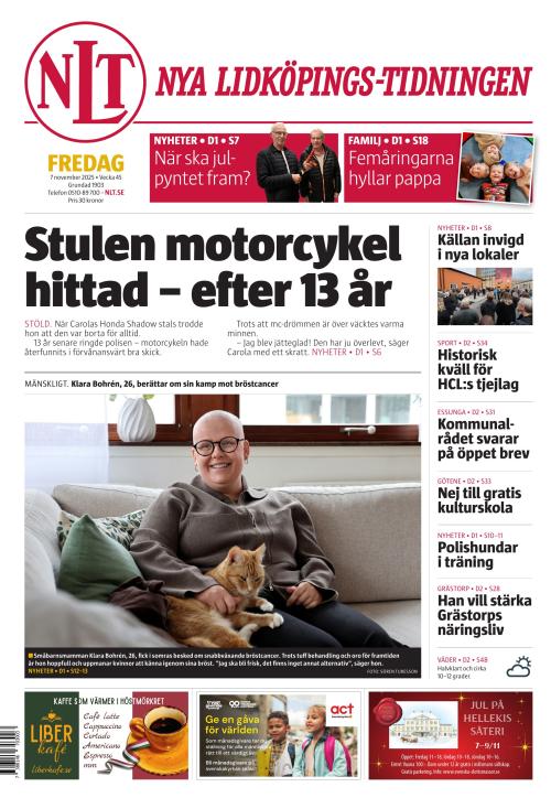 Nya Lidköpings-Tidningen 7.11.2025