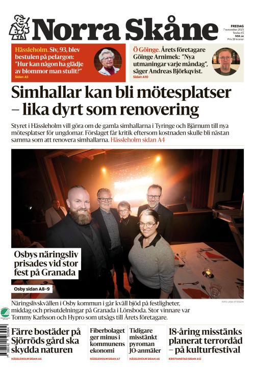 Norra Skåne 7.11.2025