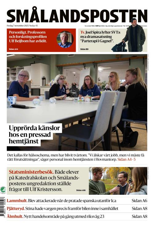 Smålandsposten 7.11.2025