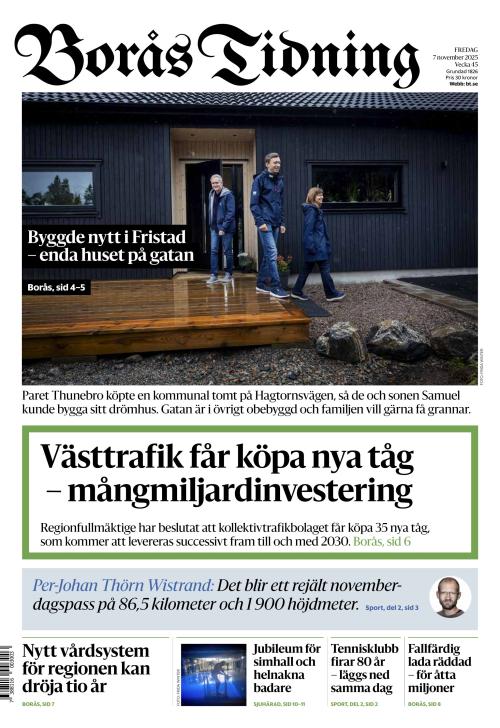 Borås Tidning 7.11.2025