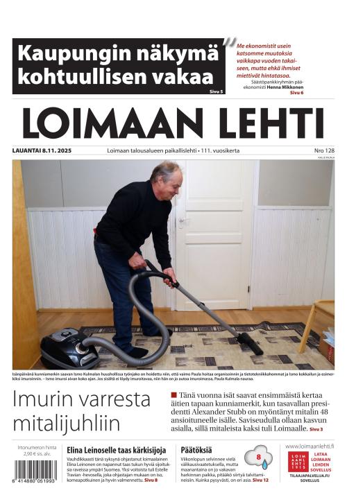 Loimaan Lehti 8.11.2025