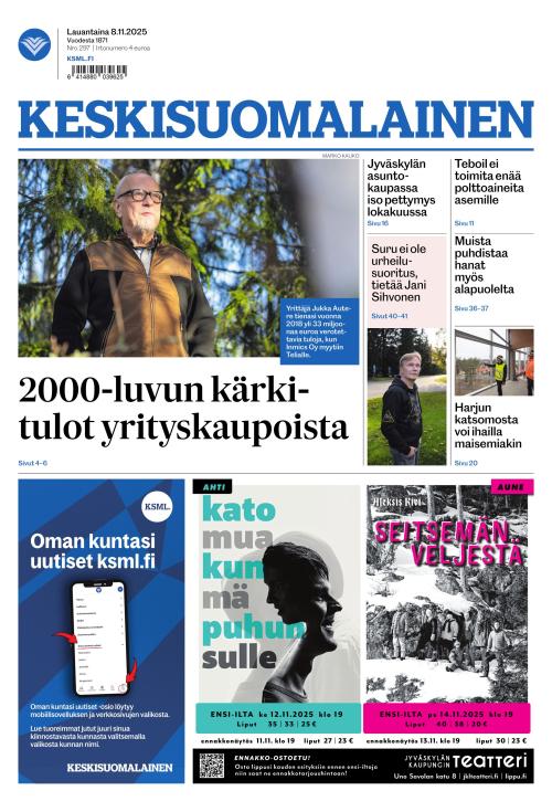 Keskisuomalainen 8.11.2025