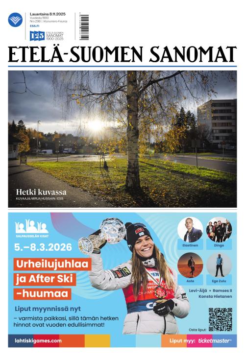 Etelä-Suomen Sanomat 8.11.2025