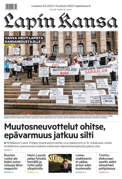 Lapin Kansa 8.11.2025