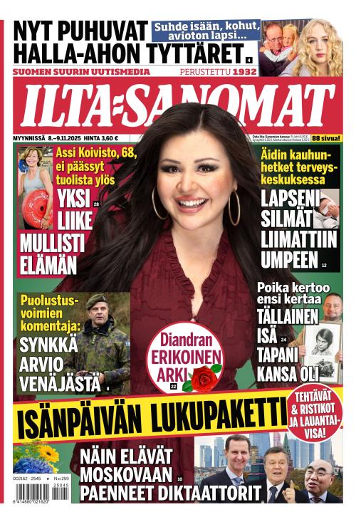 Ilta-Sanomat 8.11.2025