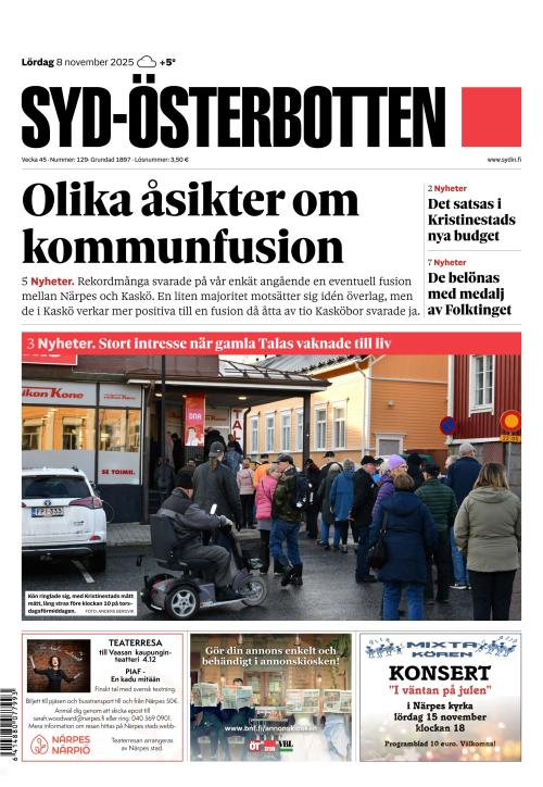 Syd-Österbotten 8.11.2025
