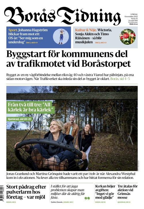 Borås Tidning 8.11.2025