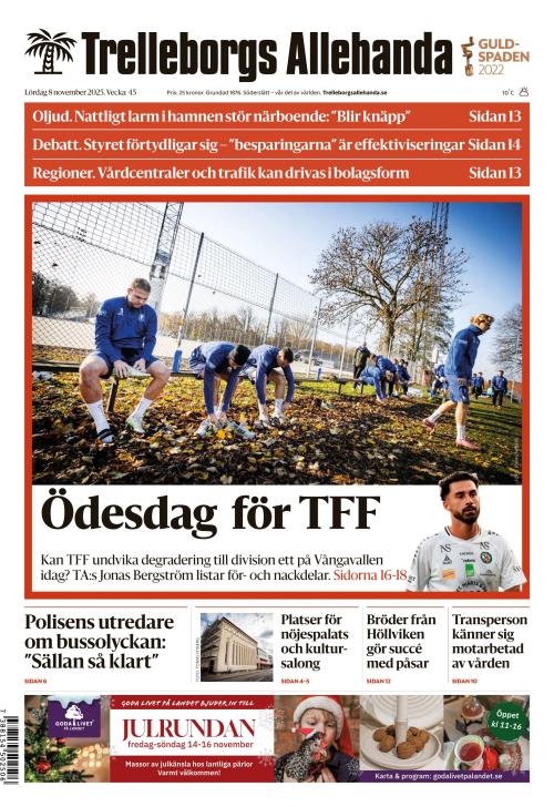 Trelleborgs Allehanda 8.11.2025