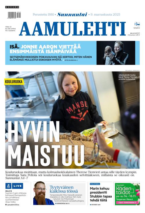 Aamulehti 9.11.2025