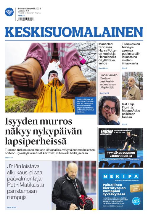 Keskisuomalainen 9.11.2025