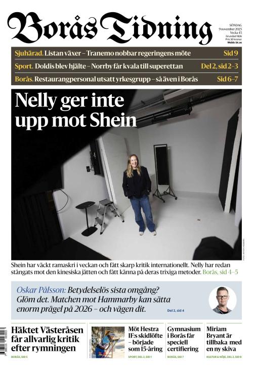 Borås Tidning 9.11.2025