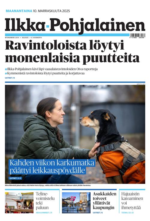 Ilkka-Pohjalainen 10.11.2025