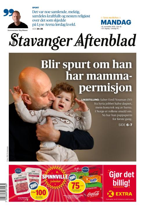 Stavanger Aftenblad (NO) 10.11.2025