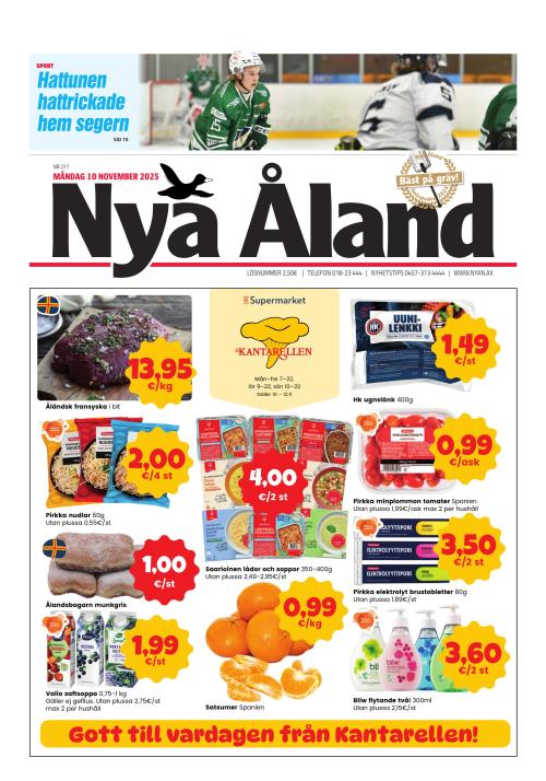Nya Åland 10.11.2025