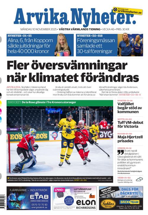 Arvika Nyheter 10.11.2025