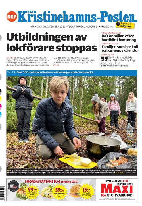 Nya Kristinehamns-Posten 10.11.2025