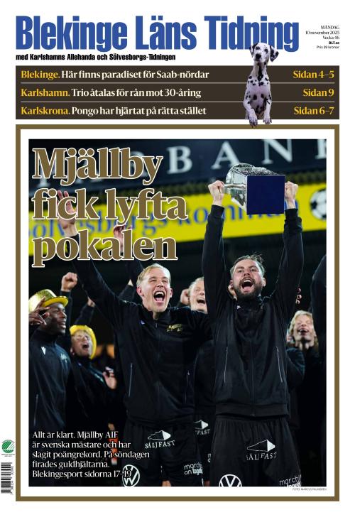 Blekinge Läns Tidning 10.11.2025
